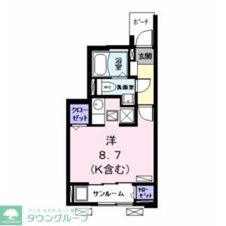 エレガンス牛立の物件間取画像